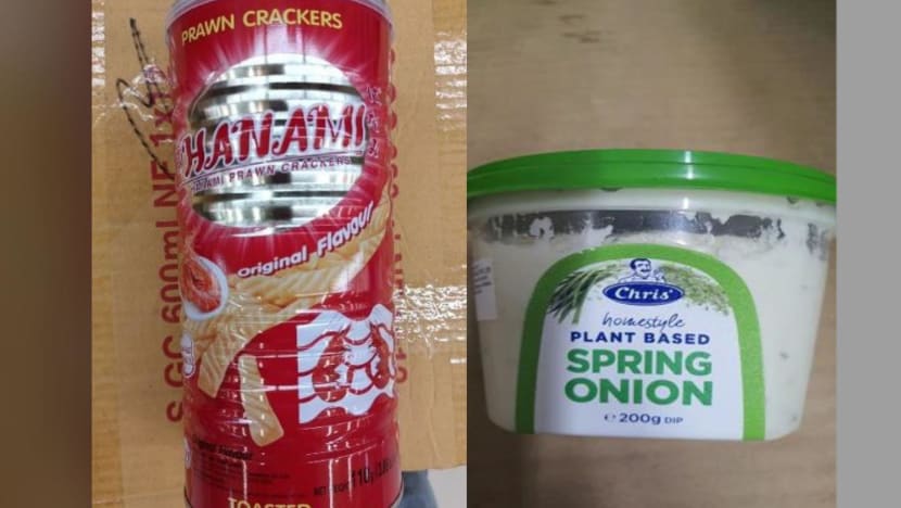 Hanami Prawn Cracker and Chris' Homestyle Spring Onion Dip recalled over undeclared allergens 