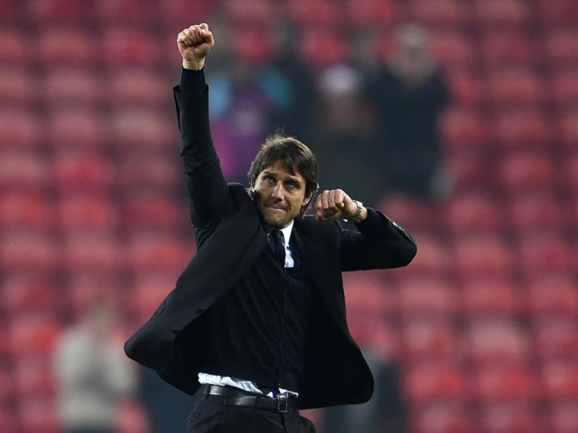 Under the strict guidance of Antonio Conte,Chelsea have morphed into a highly regimented team in which very player knows what his duty is, in every situation. Photo: Getty Images