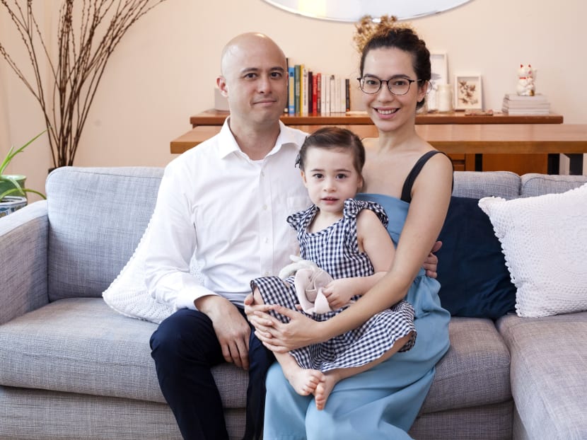Dr Graham Ong-Webb with his wife Emmanuelle Chiau and daughter Saskia. Dr Ong-Webb, who has Dutch, Portuguese, English, Indian and Chinese blood, says that inter-racial understanding is always a ‘work in progress’. Photo: Triggahappy Photography