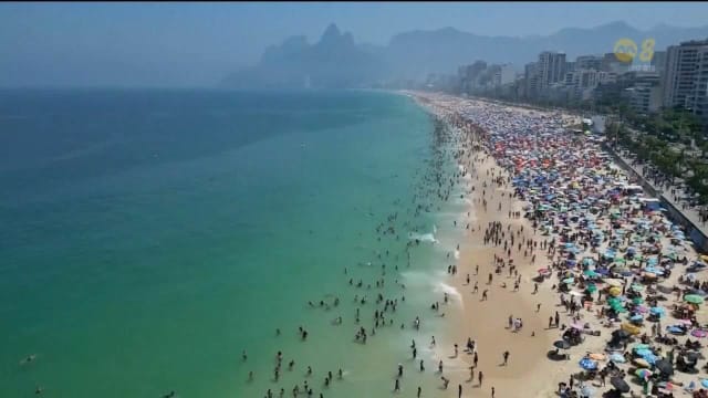 巴西遭热浪席卷 11州属气温高于平均水平