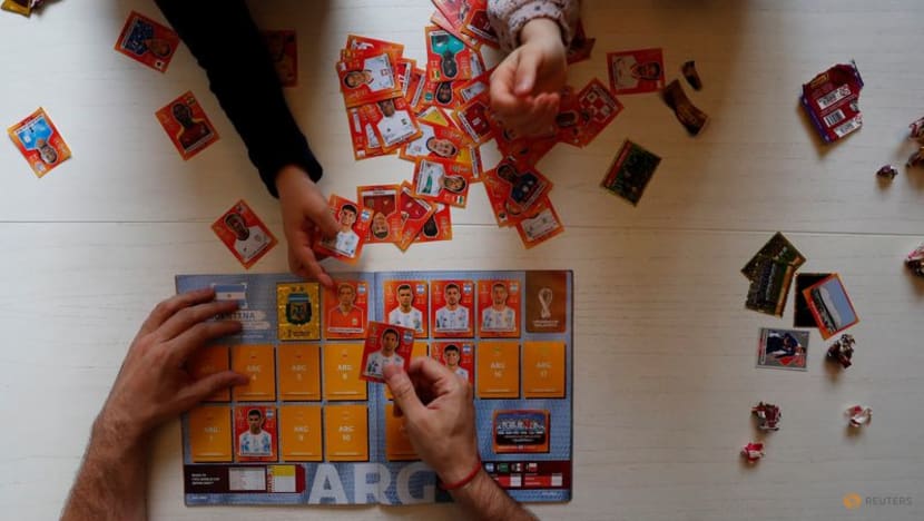 In land of Maradona and Messi, fans jostle for World Cup stickers In land of Maradona and Messi, fans jostle for World Cup stickers