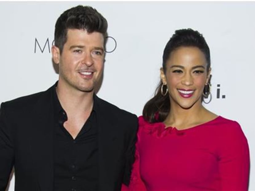 Patton has filed for divorce from Thicke and is asking for joint custody of their son. Photo: AP