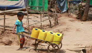 'Fuel for water': Heatwave piles misery on displaced people in Myanmar