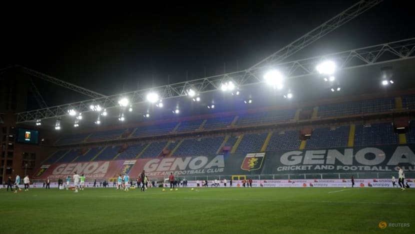 Italian club Genoa bought by US
investment firm 777 Partners
Italian club Genoa bought by US
investment firm 777 Partners