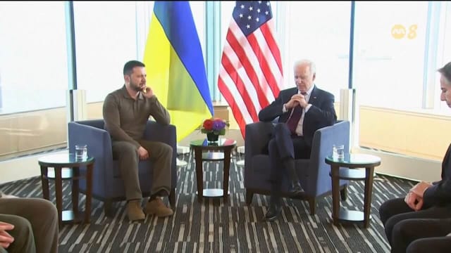 美国总统拜登宣布新一轮对乌克兰军事援助配套