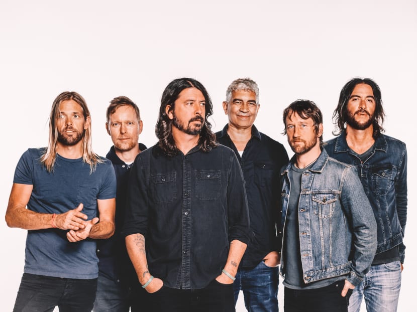 The Foo Fighters will be releasing their new album, Concrete And Gold, in September. They will be performing at the National Stadium on August 26. Photo: Brantley Gutierrez