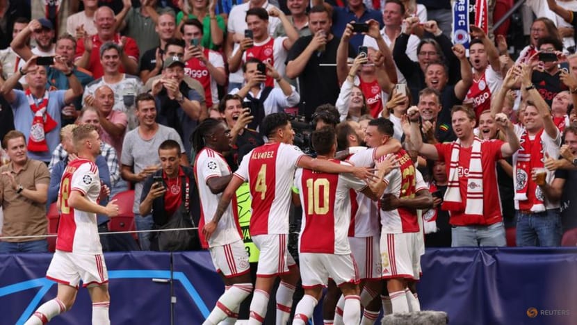 Ajax shine in Champions League despite high-profile departures - CNA