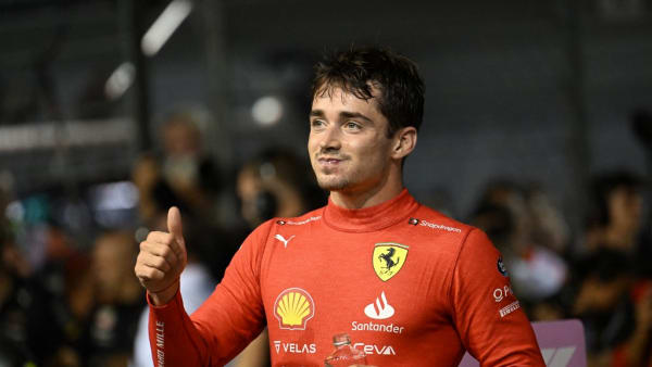 Ferrari's Leclerc takes pole in Singapore Grand Prix as Verstappen fumes in eighth