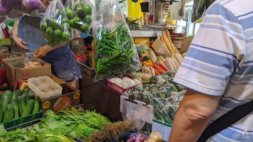 Wet market vegetable sellers in Singapore say prices up to 30% higher as heavy rain hits Malaysian crops