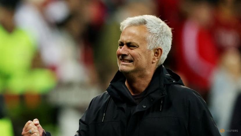 Soccer: Mourinho not focused on his legacy after leading Roma to Europa League final