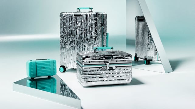 Rimowa partners with Tiffany & Co on a special diamond-inspired capsule collection