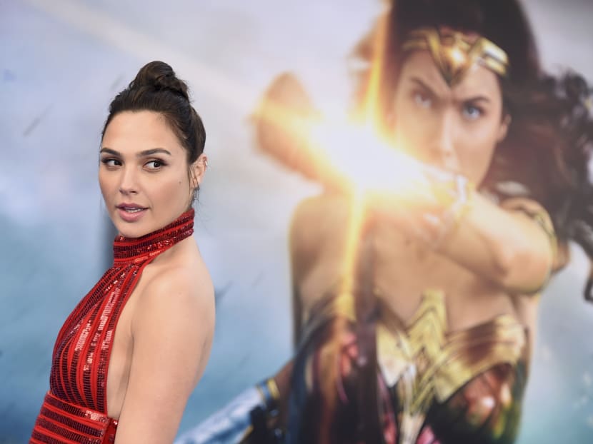 Gal Gadot arrives at the world premiere of Wonder Woman in Los Angeles.  The film grossed US$103.1 million in North America over its debut weekend, besting all previous stand-alone female superhero movies put together. Photo: AP