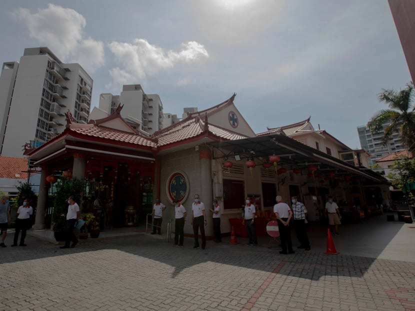 Covid-19: MCCY to consider putting 5 Taoist temples on pilot scheme to allow more people to pray Covid-19: MCCY to consider putting 5 Taoist temples on pilot scheme to allow more people to pray