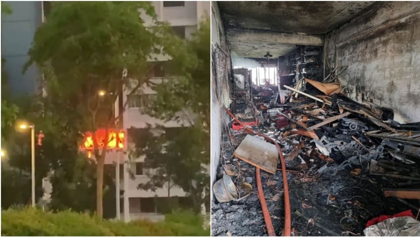 Three dead, including toddler, after fire breaks out in Bedok flat