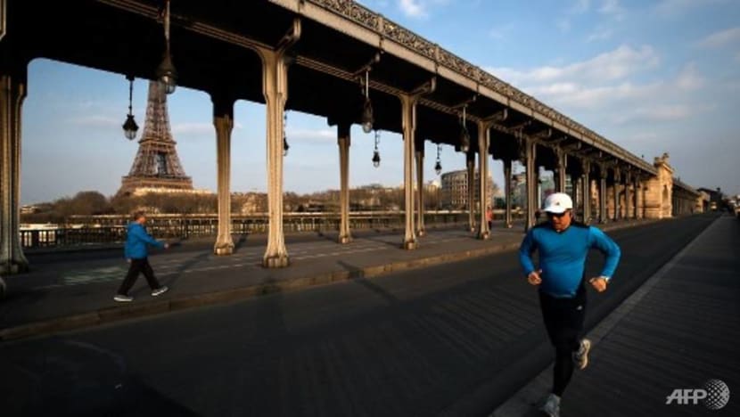 Paris bans daytime jogging to fight spread of COVID-19 Paris bans daytime jogging to fight spread of COVID-19