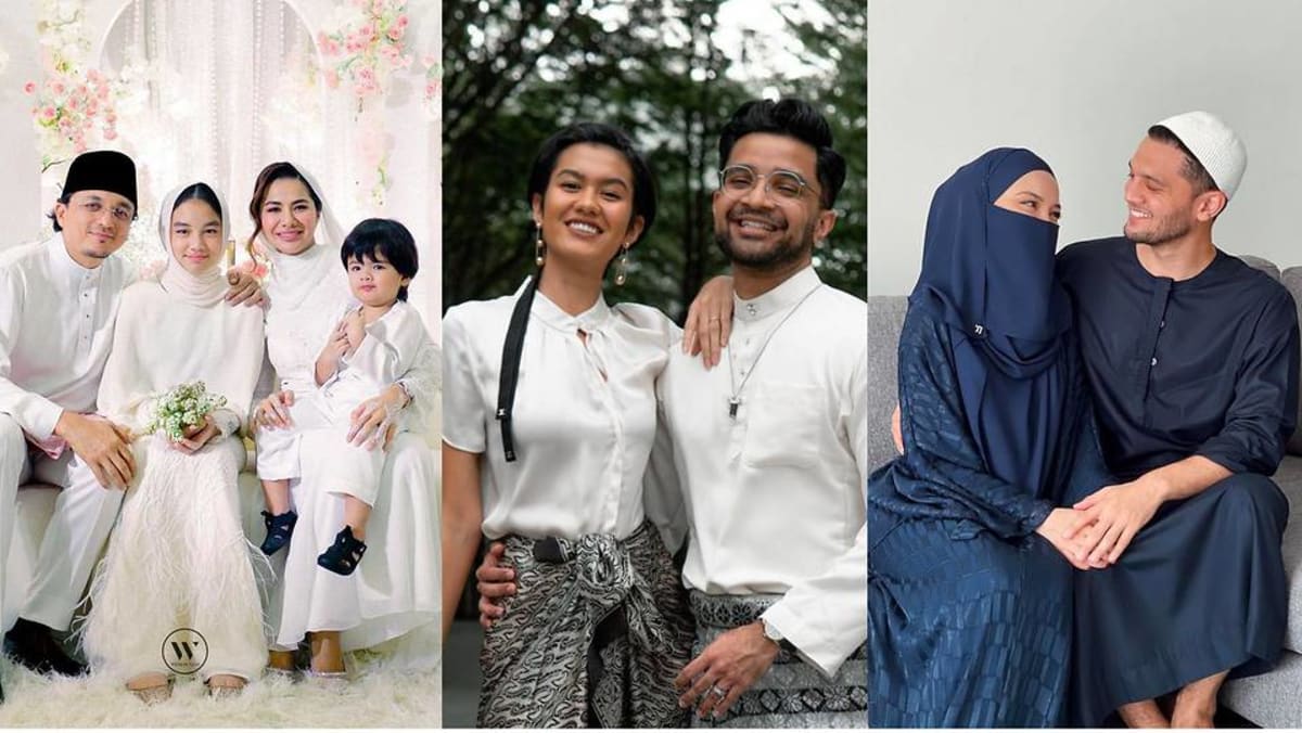 malaysia-s-celebrity-newlyweds-celebrate-hari-raya-amid-a-third-lockdown