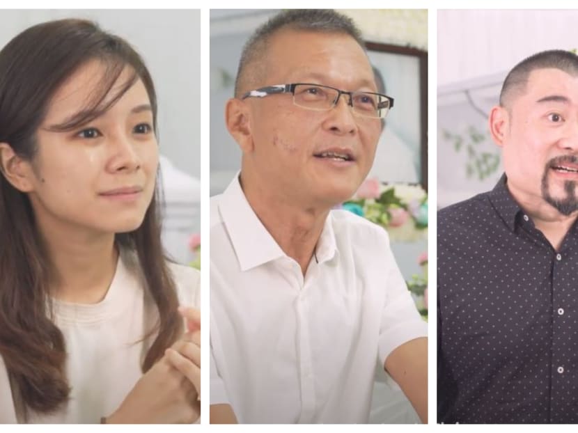Ms Rachel Ch'ng, Mr David Ong and Mr Jason Ong (from left to right) said their near-death encounters spurred them to leave behind a positive legacy.
