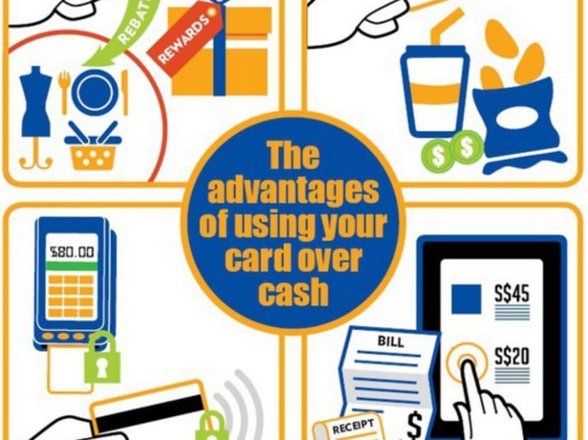 The benefits of using a card over cash for your daily expenses