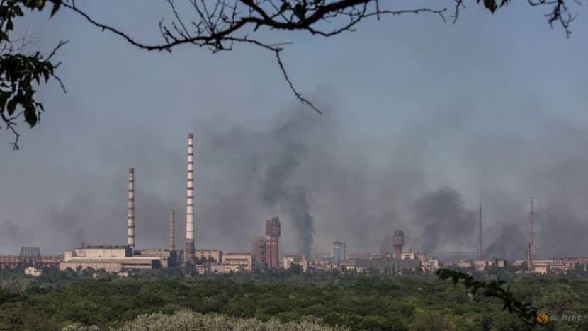 Russian artillery pounds Sievierodonetsk, hundreds of civilians shelter in chemical plant Russian artillery pounds Sievierodonetsk, hundreds of civilians shelter in chemical plant