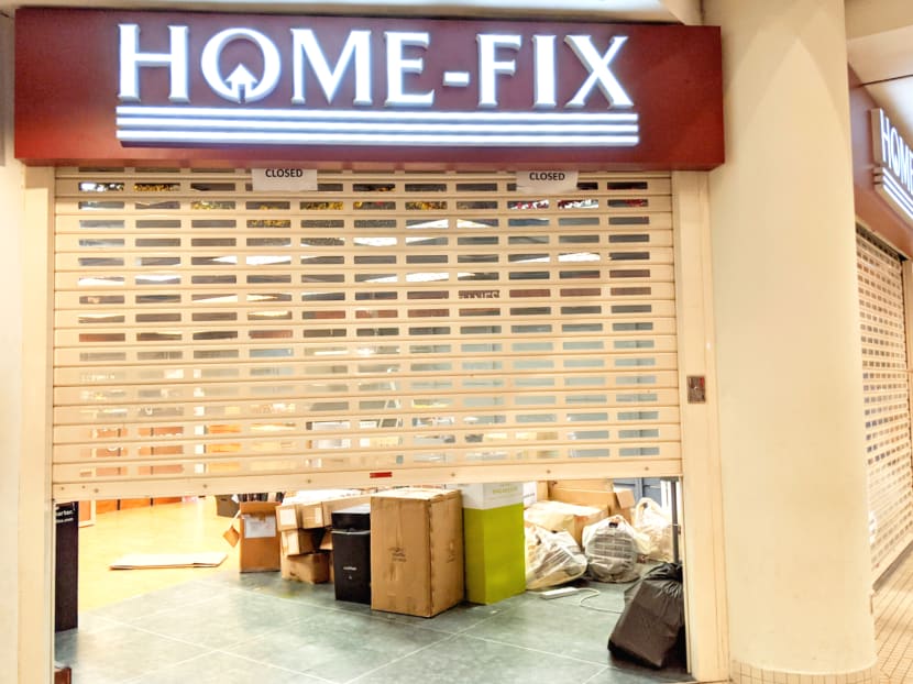 A view of the Home-Fix outlet at Tanglin Mall. A view of the Home-Fix outlet at Tanglin Mall.