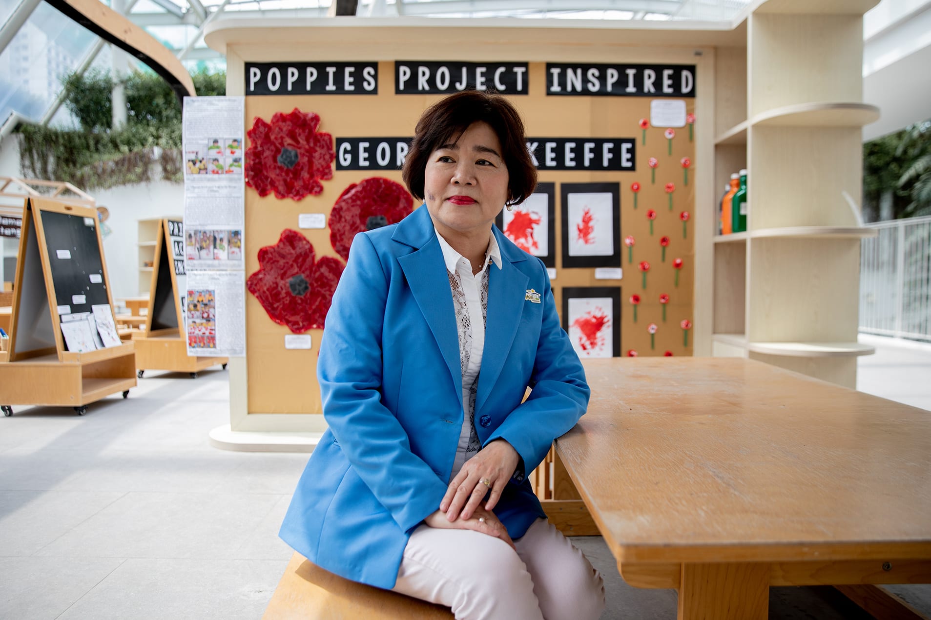 Ms Brenda Tay is the recruitment and staff engagement leader at preschool operator Skool4Kidz. Ms Brenda Tay is the recruitment and staff engagement leader at preschool operator Skool4Kidz.