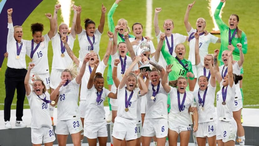 Women's football gear in demand after historic England win