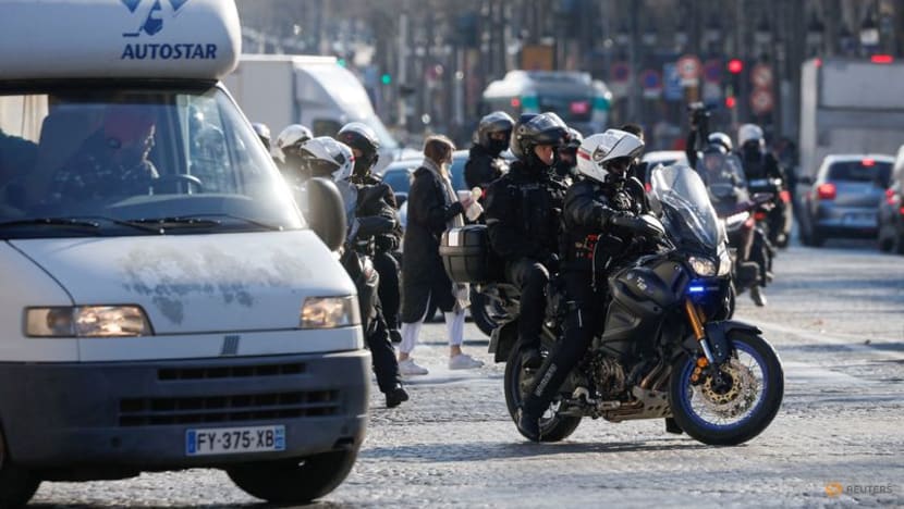 Police fire tear gas as 'Freedom Convoy' protesting against COVID-19 curbs enters Paris Police fire tear gas as 'Freedom Convoy' protesting against COVID-19 curbs enters Paris