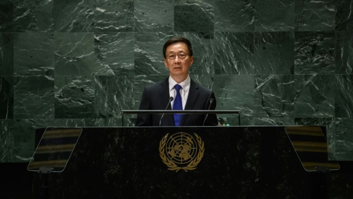中国副主席韩增在联合国警告称“强烈偏好”台湾