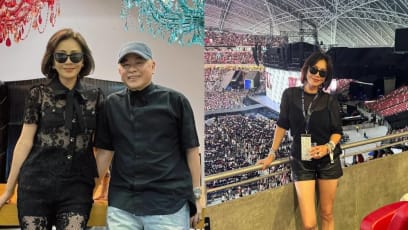 David Gan Touched By Visit From “Great Friend” Carina Lau, Who’s Here For Taylor Swift’s Concert; Will Have Meal With The Star Tomorrow