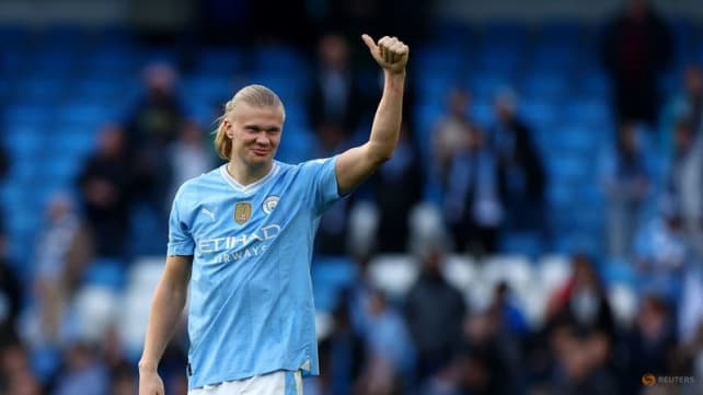 Haaland nets four as Man City rout Wolves 5-1