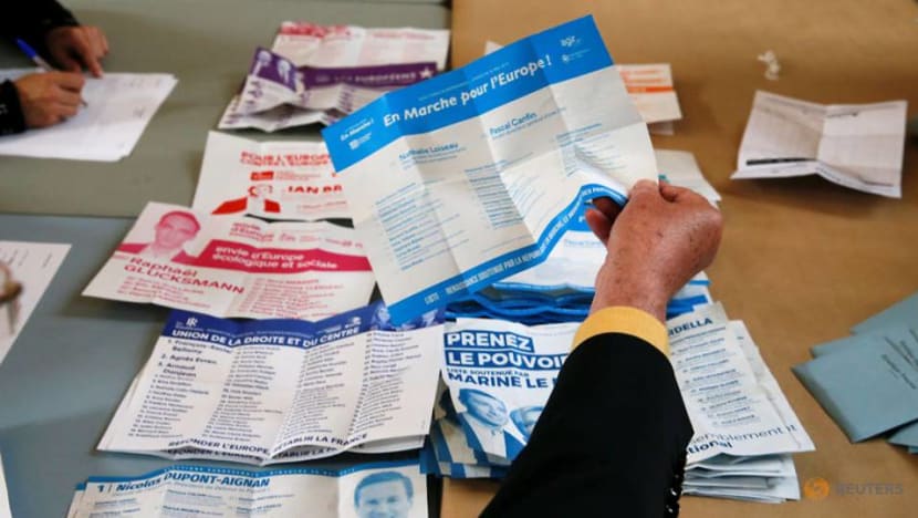 Centre-right projected to win EU vote, eurosceptics advance Centre-right projected to win EU vote, eurosceptics advance