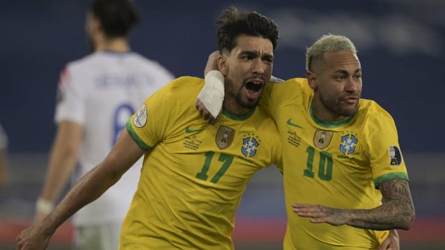 美洲杯：10人巴西险胜智利 和秘鲁会师半决赛