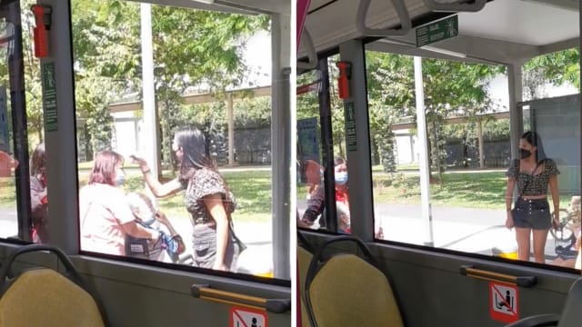 不满巴士车长让轮椅老翁先下车 女子发飙引来网民炮轰