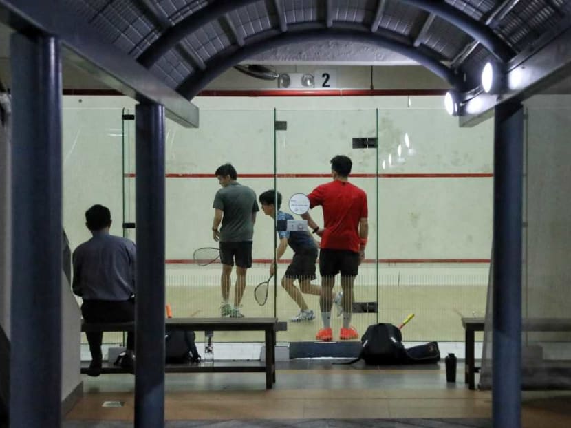 Squash players are concerned that the closure of Kallang Squash Centre (pictured) by 2021 will mean Singapore's already-limited squash facilities will be further reduced.