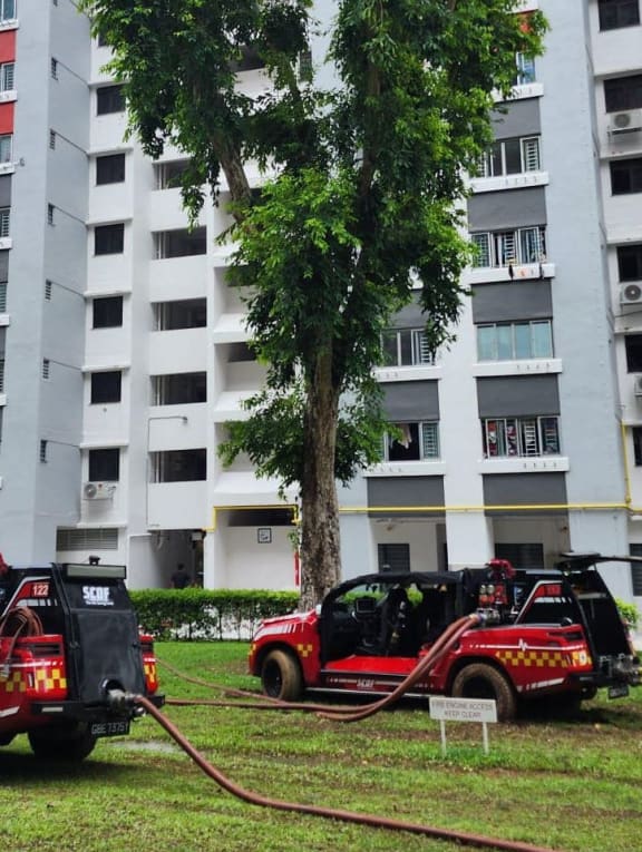 SCDF NSF dies after falling unconscious during firefighting operation