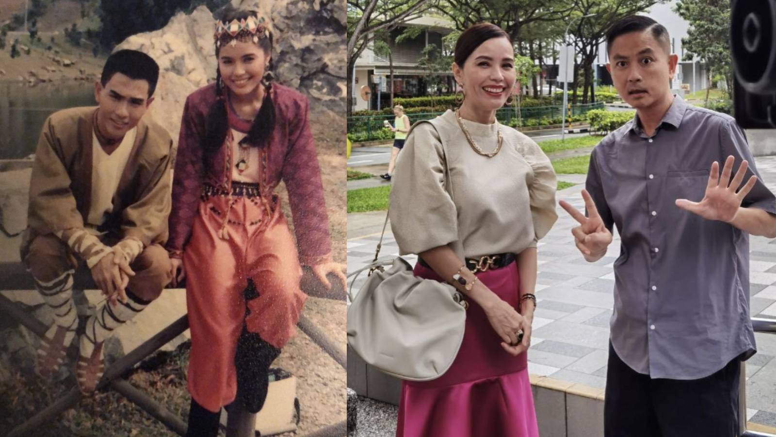 Zoe Tay Posts Throwback Pic With Chew Chor Meng; Calls Him The “Great Hero” In Her Heart