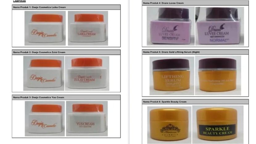 Kementerian Kesihatan M'sia beri amaran 9 produk kosmetik mengandungi bahan berbahaya