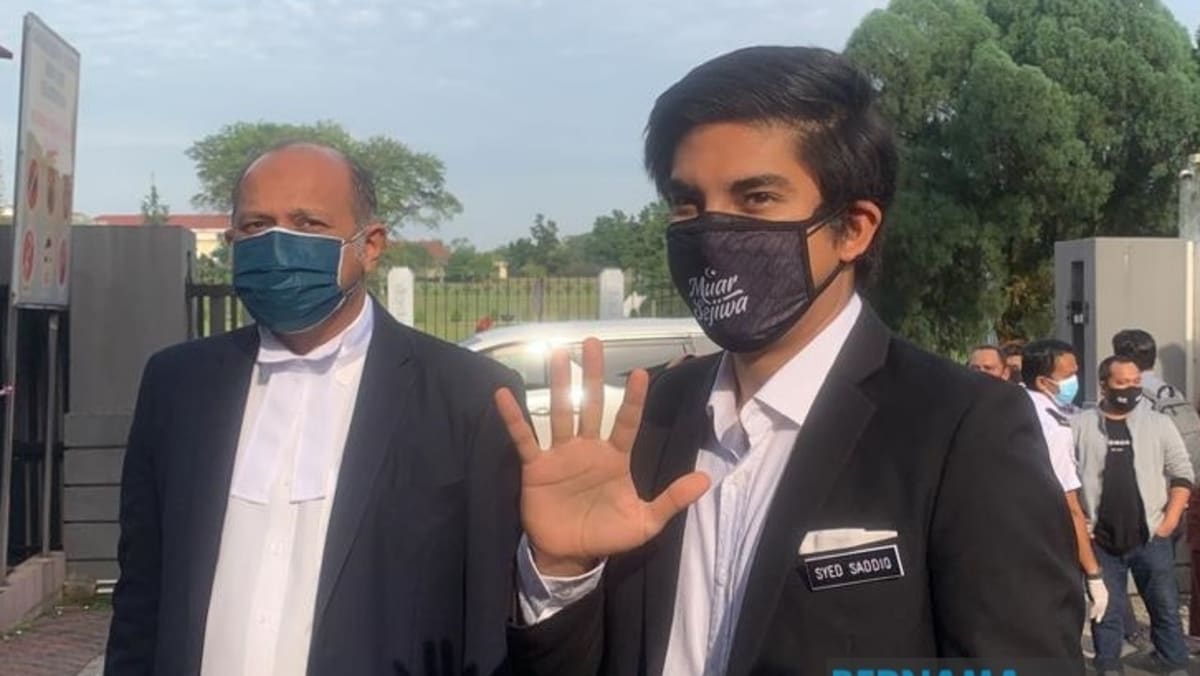 Malaysia S Former Minister Syed Saddiq Claims Trial To Two Charges Of Money Laundering Involving Rm100 000 Cna