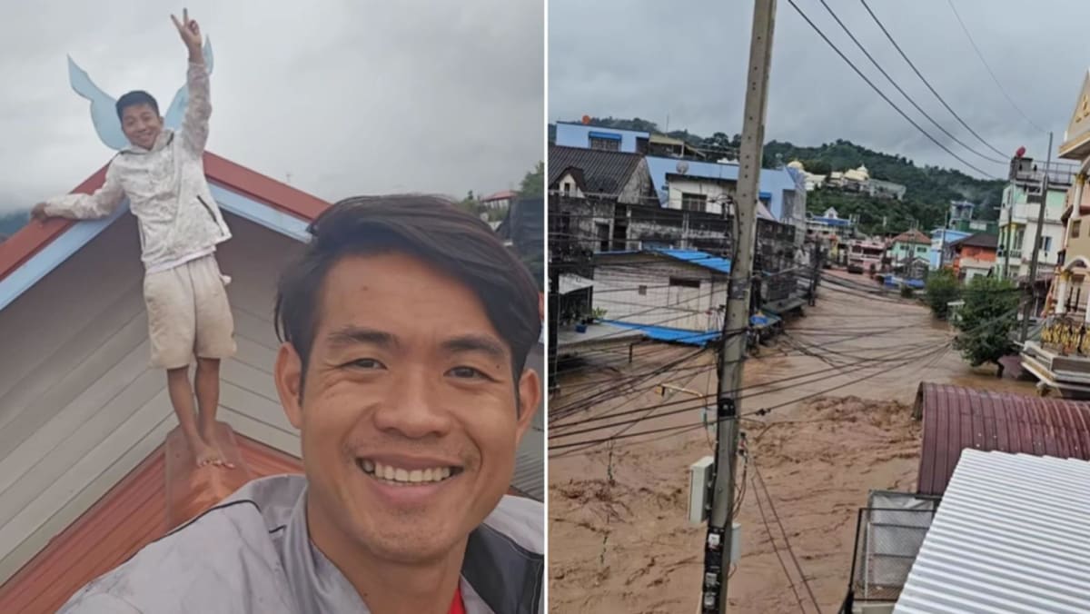 Coach of Thai cave boys trapped again – by typhoon floods