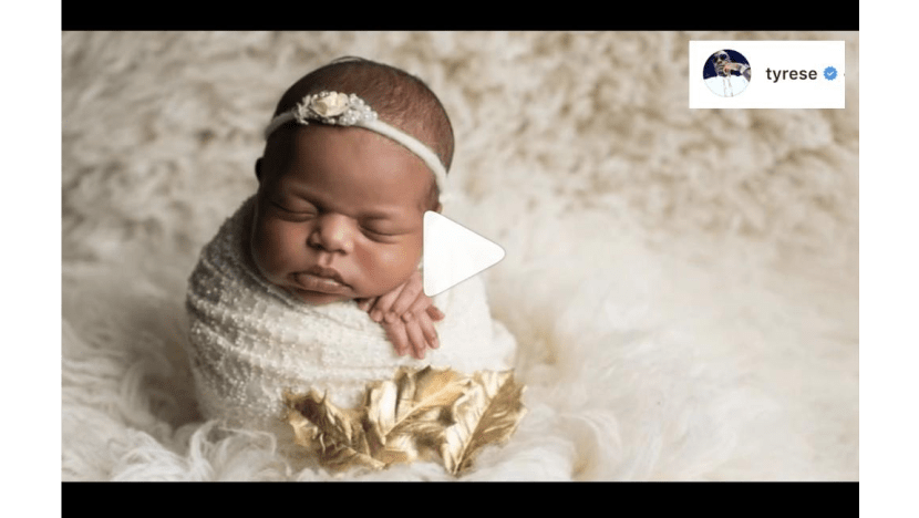 Tyrese Gibson shares first snaps of daughter