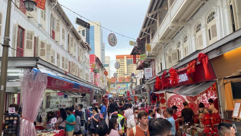 Check online for crowd levels before going to the Chinese New Year bazaar in Chinatown: Police