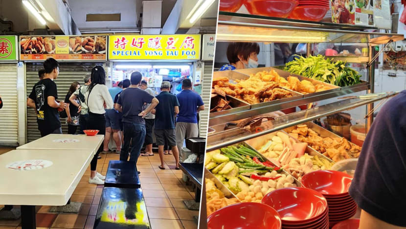 Unusual Yong Tau Foo Stall Opens From 1.30am For Supper-Goers, Attracts Long Queues Unusual Yong Tau Foo Stall Opens From 1.30am For Supper-Goers, Attracts Long Queues