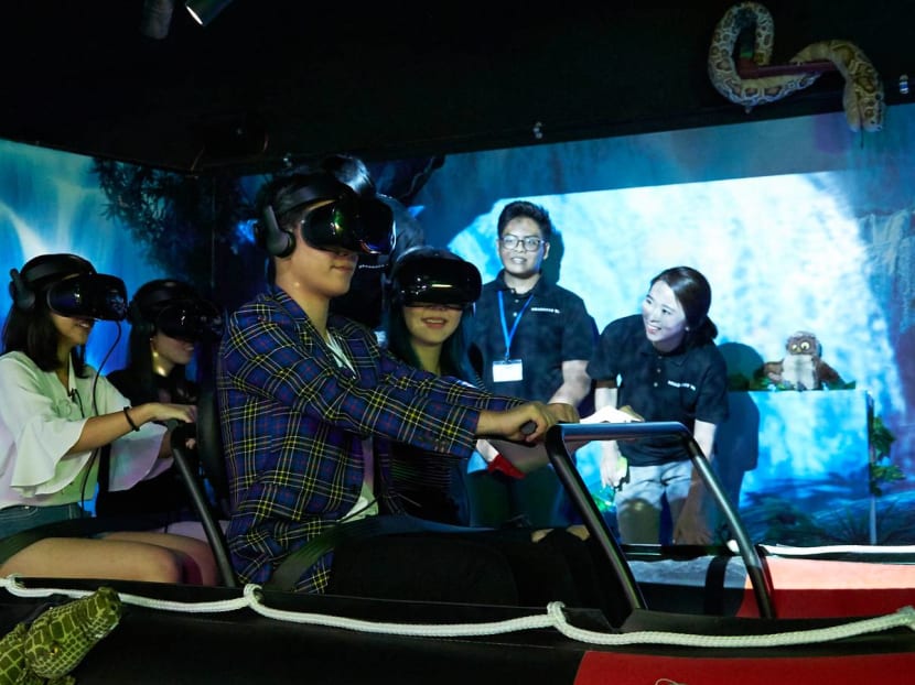 Virtual reality hotsell park near me