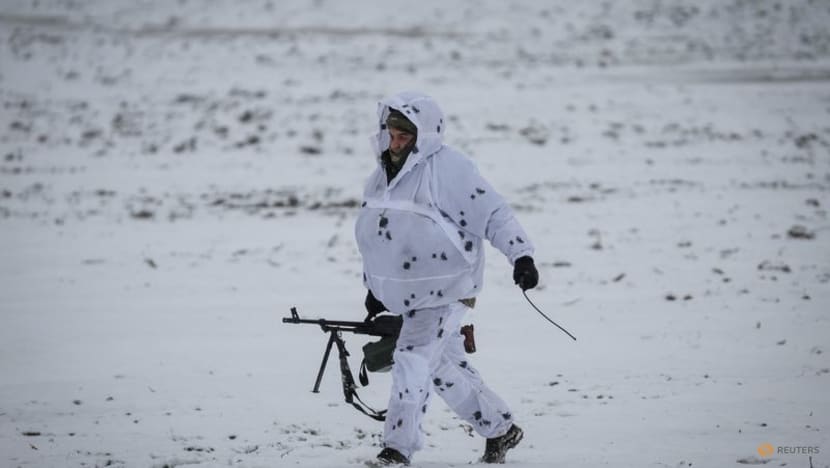 Ukraine stages war games near Belarus amid fears of Russian assault Ukraine stages war games near Belarus amid fears of Russian assault