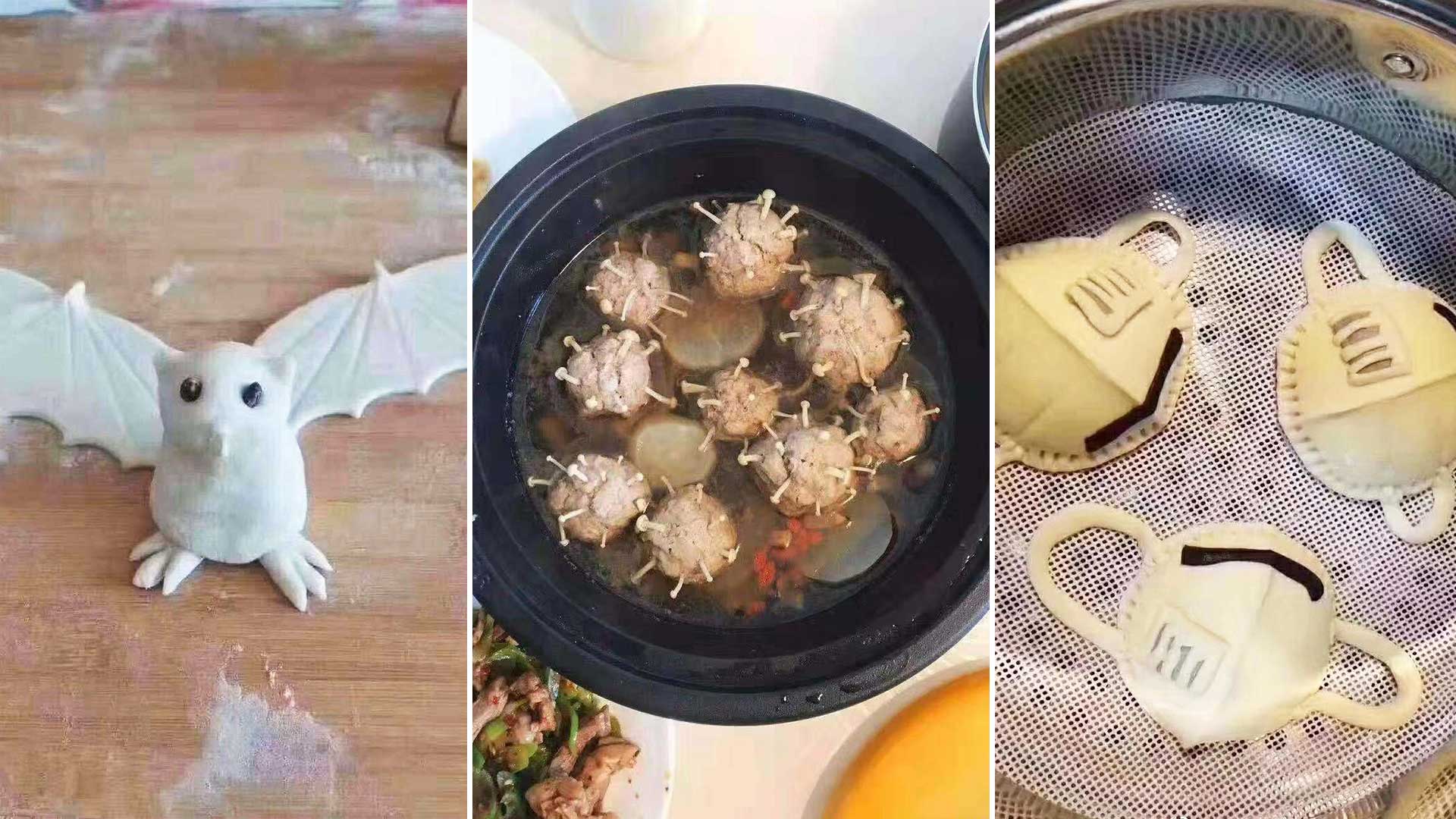 N95 Mask Pau? Quarantined Chinese Folks Cook Creative COVID-19-Themed Meals N95 Mask Pau? Quarantined Chinese Folks Cook Creative COVID-19-Themed Meals