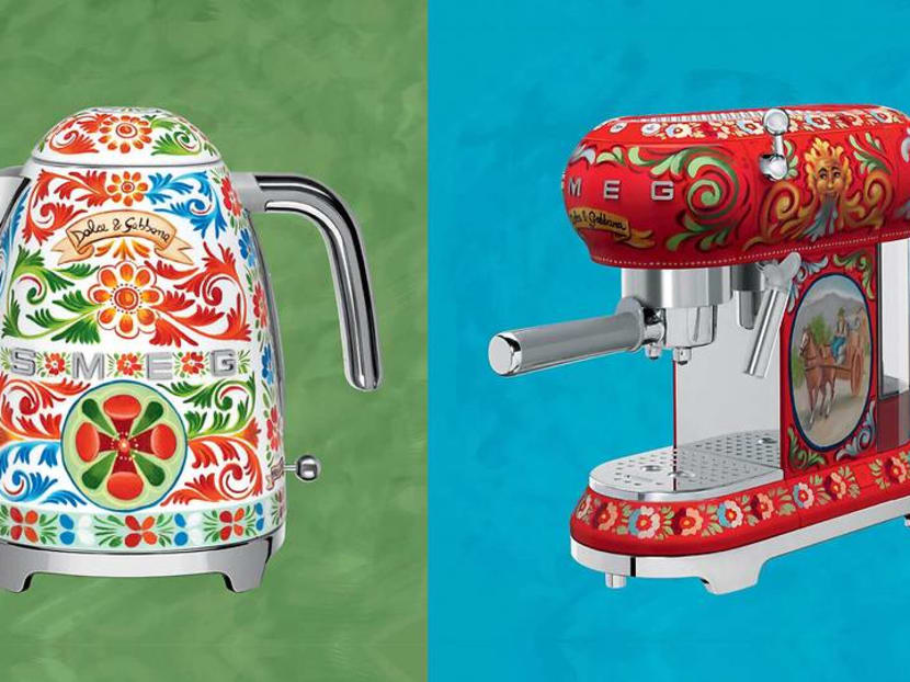 Spruce up your kitchen countertop with Dolce & Gabbana appliances
