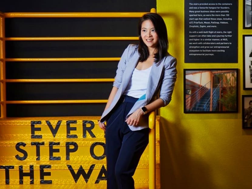 Beyond her comfort zone, making splashes in the tech world Beyond her comfort zone, making splashes in the tech world