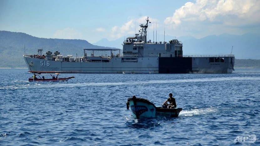 Salvage effort under way for Indonesian submarine that sank with dozens aboard