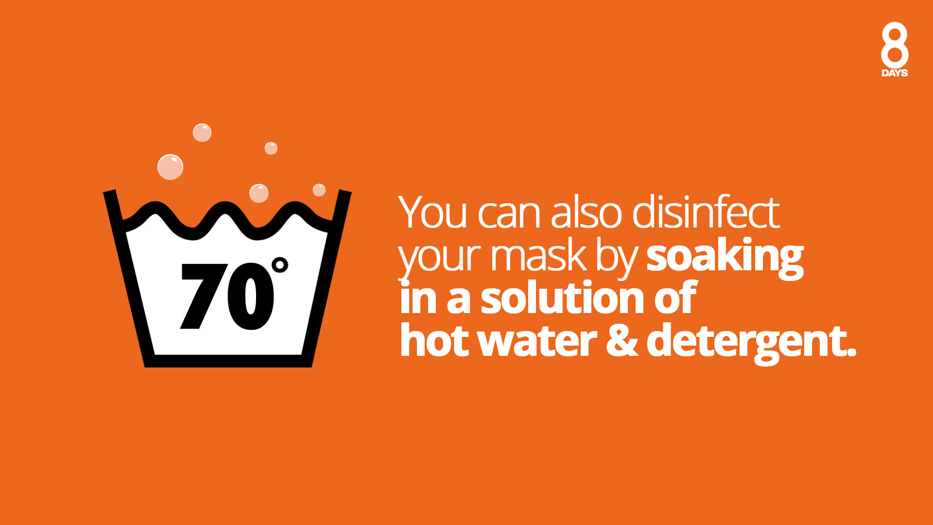 Got Your Reusable Mask? Here's How To Clean And Store It 8 Days