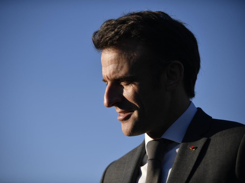 French President Emmanuel Macron will look to stand firm towards Chinese President Xi Jinping on Ukraine while taking "another path" from the directly confrontational tone often heard from Washington. 

